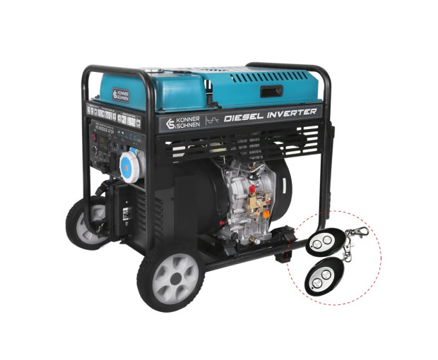 Генератор инверторен дизелов Konner & Sohnen KS 9500iDЕ ATSR