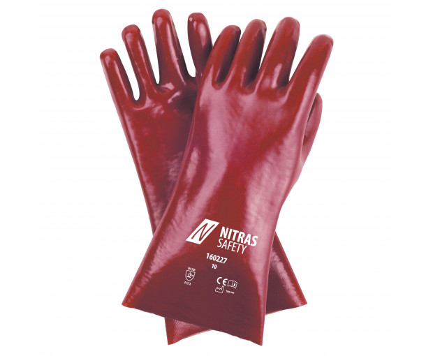 Ръкавици PVC, 27 см, р-р 10