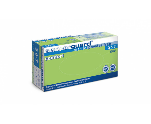 Еднократни ръкавици Comfort  р-р S, 100бр/кутия
