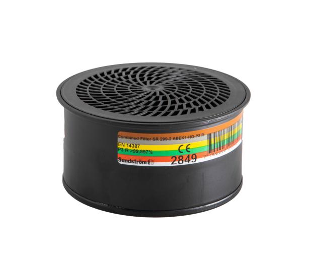 Комбиниран филтър SR 299-2 ABEK1-Hg-P3 Sundstrom Safety