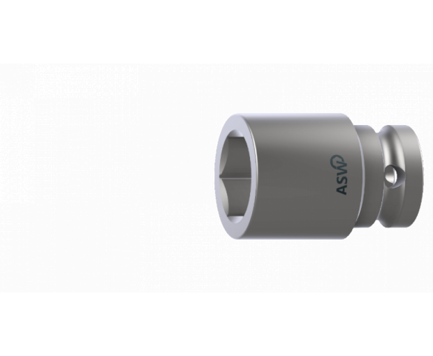 Вложка ASW ударна на 3/4" - 17 mm