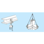 Универсална винтова скоба за повдигане SCD G=1 t 0-40 mm