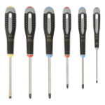 Комплект 6 броя отвертки ERGO - шлиц, PH и PZ BAHCO BE-9886