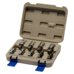 Комплект вложки на 1/2 с накрайник шестостен, 9 броя Irimo 129-9H-4