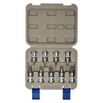Комплект вложки на 1/2' с накрайник TORX, 9 броя Irimo 129-9T-4
