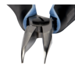 ESD Клещи с полуобли гладки челюсти под ъгъл 60' 155.5 mm Lindstrom RX 7892