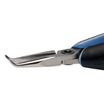 ESD Клещи с полуобли гладки челюсти под ъгъл 60' 155.5 mm Lindstrom RX 7892
