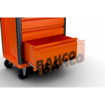 Мобилно работно място с 6 чекмеджета BAHCO 1472K6BLACK