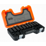 Комплект 20 броя ударни вложки шестостен на 1/2" 10-19 mm BAHCO D-DD/S20