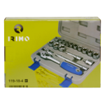 К-т вложки и аксесоари 3/8, 18 части Irimo 119-18-4