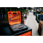 Комплект вложки и аксесоари на 1/4'' и 1/2'', 98 части BAHCO S98MC1H