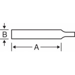 Плоска пила с дръжка - 150 mm BAHCO 1-100-06-2-2