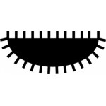 Пила полукръгла часовникарска - 180 mm BAHCO 2-304-16-2-0