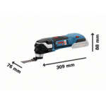 Осцилираща машина BOSCH GOP 18 V-28, 06018B6002