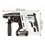 Перфоратор акумулаторен BOSCH GBH 180-LI, 0611911121