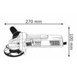 Ъглошлайф BOSCH GWS 750, 0601394001