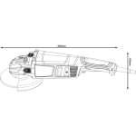 Ъглошлайф BOSCH GWS 2200, 06018C1120