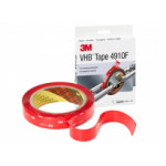 Двойнолепяща лента 3M VHB 4910F прозрачна 19 mm x 3 m, дебелина 1 mm