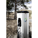 Обществена зарядна станция LS4 Master 22 kW с фиксиран кабел