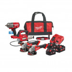 Комплект акумулаторни машини Milwaukee M18FPP5N-554B