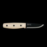 Нож MORAKNIV Finn BlackBlade(S) с кожена кания и дръжка от ясен