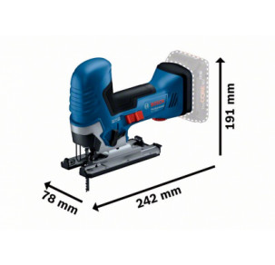 Прободен трион BOSCH GST 185-LI Solo, 06015B2021