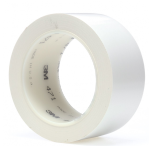 Маркираща лента за под 3М™ 471 бяла 50 mm х 33 m