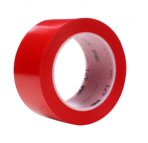 Маркираща лента за под 3М™ 471 червена 50 mm х 33 m