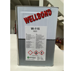 Лепило Wellbond W-115 за дунапрен, 15 kg, прозрачно жълто