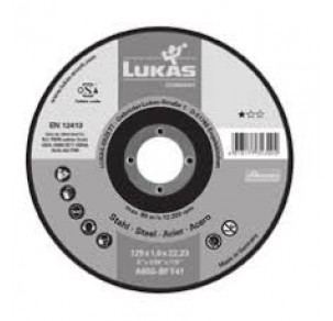 Диск за стомана - плосък Lukas T41 230x3x22.2 A24R-BF