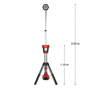 Прожектор със стойка Milwaukee, M18SAL-0