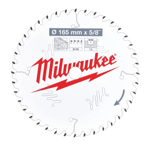 Циркулярен диск за дърво Milwaukee 165x15.87mm 40ATB