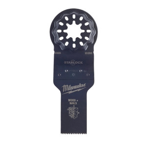 Нож Milwaukee  43x47 mm Bi-metal за осцилатор за дърво/метал , 48906035