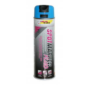 Светлоотразителен син спрей маркиращ SPOTMARKER FLUO 500 ml