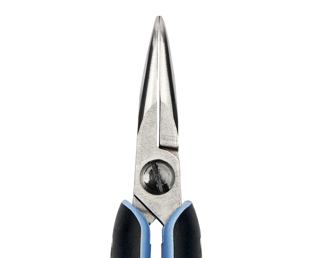 ESD Клещи с полуобли гладки челюсти под ъгъл 60' 155.5 mm Lindstrom RX 7892