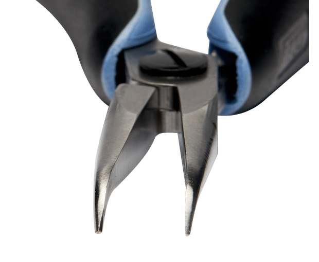 ESD Клещи с полуобли гладки челюсти под ъгъл 60' 155.5 mm Lindstrom RX 7892