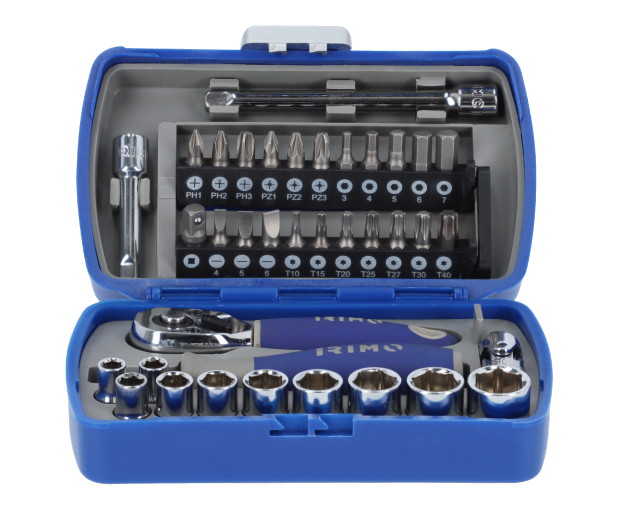 Комплект вложки и аксесоари на 1/4'', 37 части Irimo 109-37-4