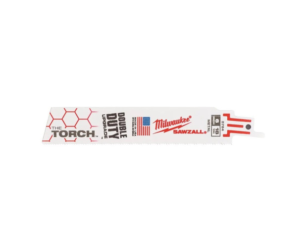 Нож саблен Milwaukee TORCH 230x10TPI, 5 бр , 48005713