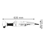 Права шлифовъчна машина BOSCH GGS 8 SH, 0601214300